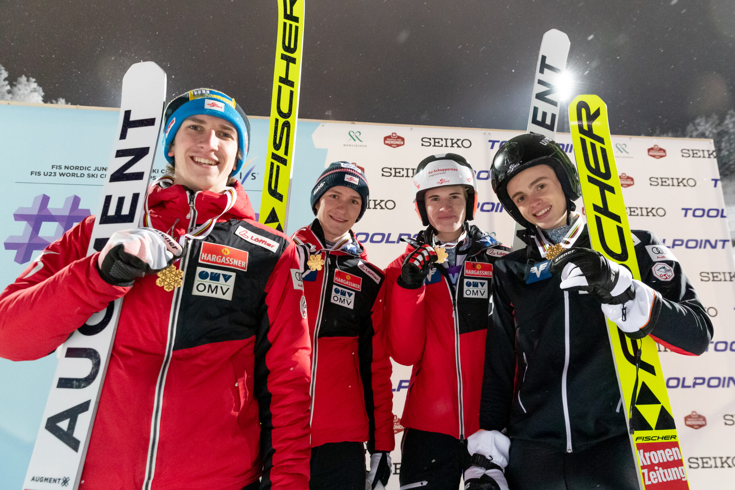 JWM Lahti: Österreich gewinnt beide Teamwettkämpfe