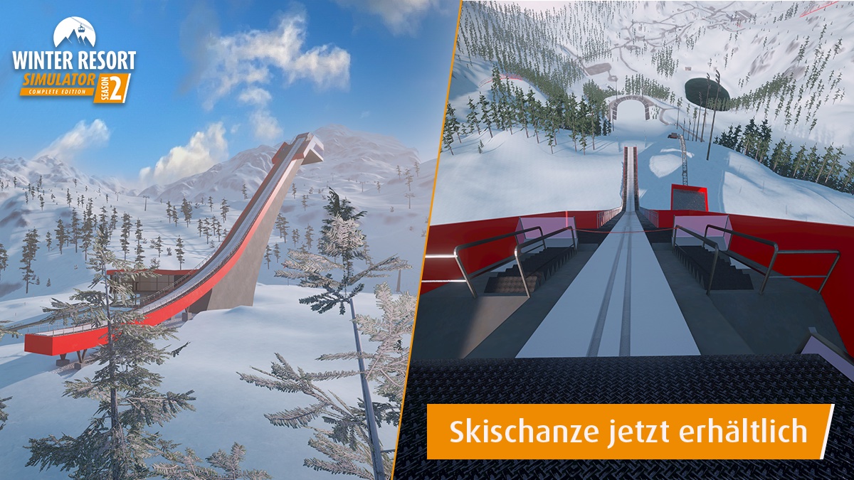 Für alle Wintersport- und Skisprungfans: Winter Resort Simulator 2