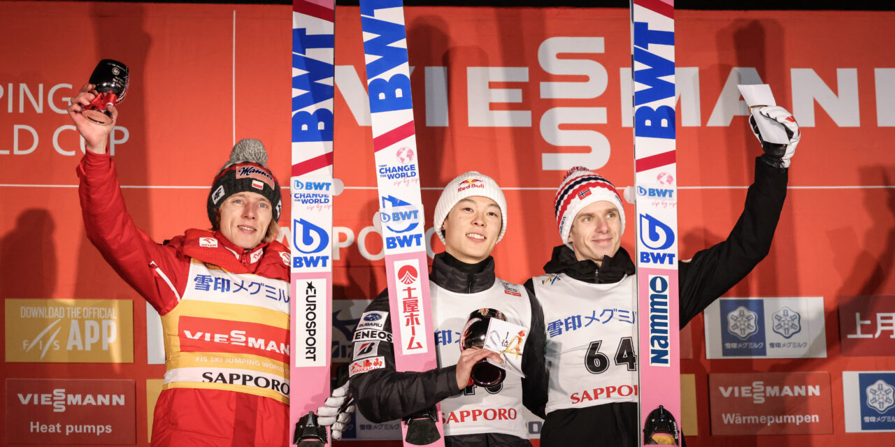 Weltcup Sapporo: Kobayashi landet Überraschungs-Coup