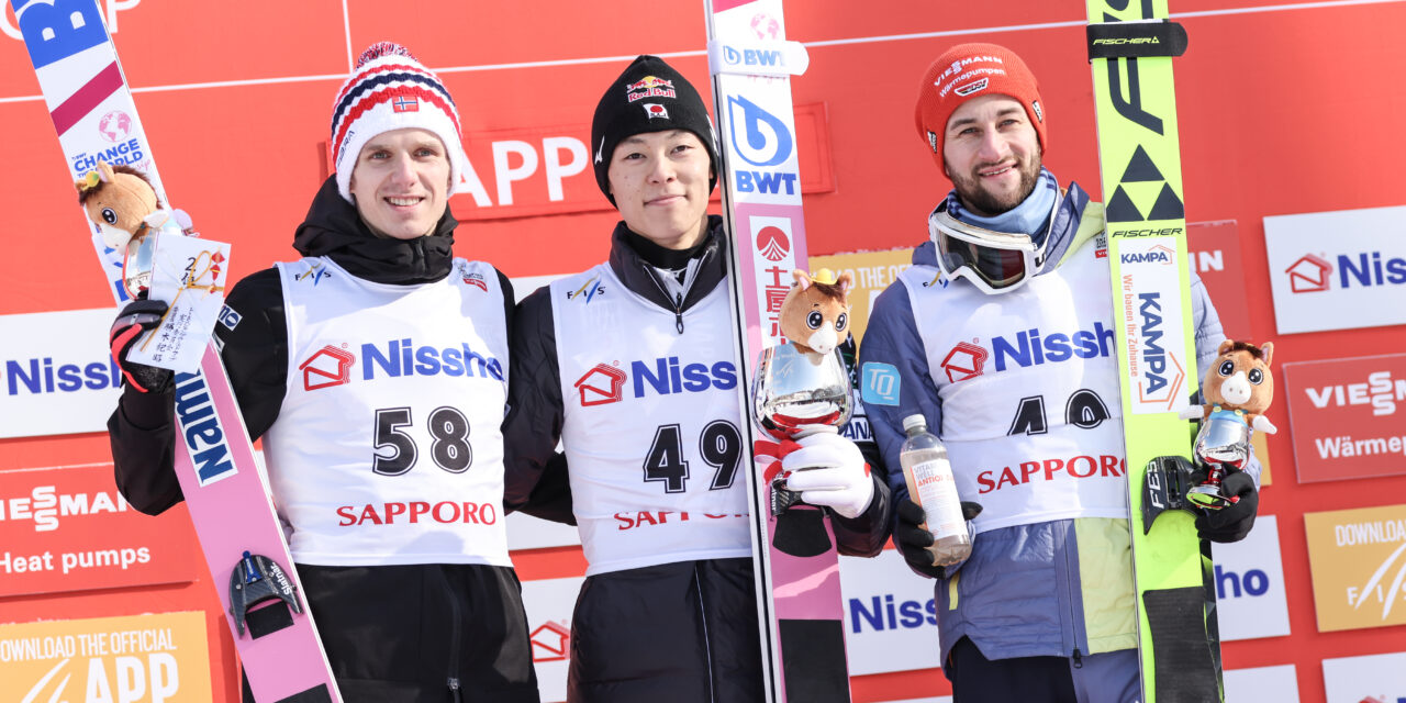 Ryoyu Kobayashi gewinnt erneut in Sapporo – Eisenbichler Dritter