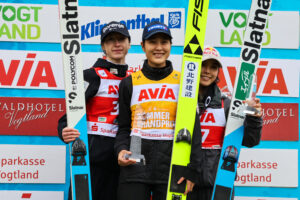 Nozomi Maruyama krönt sich zur Siegerin des diesjährigen Sommer-Grand-Prix
