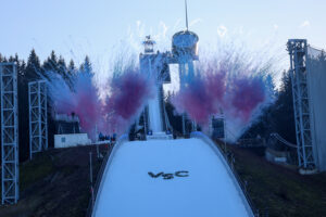 Schanzentaufe in Klingenthal zu Ehren von Harry Glaß