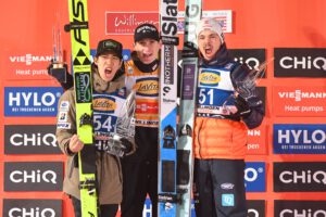 Domen Prevc auch weiterhin nicht zu stoppen – Raimund springt auf das Podest