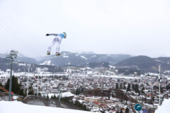 Andrii Vaskul (UKR); 70. Vierschanzentournee - Oberstdorf, Training & Qualifikation 28.12.21; Foto: Konstanze Schneider