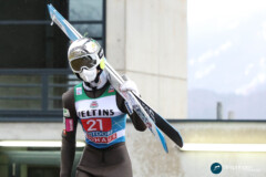 Lovro Kos (SLO); 70. Vierschanzentournee - Oberstdorf, Einzelwettbewerb 29.12.21; Foto: Konstanze Schneider