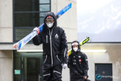 Marius Lindvik & Fredrik Villumstad (NOR); 70. Vierschanzentournee - Oberstdorf, Einzelwettbewerb 29.12.21; Foto: Konstanze Schneider