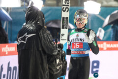 Anze Lanisek (SLO); 70. Vierschanzentournee - Oberstdorf, Einzelwettbewerb 29.12.21; Foto: Konstanze Schneider