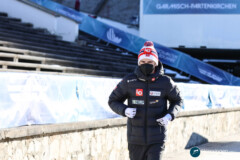 Fredrik Villumstad (NOR); Vierschanzentournee - GaPa; Neujahrsskispringen 01.01.22; Foto: Konstanze Schneider