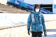 Timi Zajc (SLO); Vierschanzentournee - GaPa; Neujahrsskispringen 01.01.22; Foto: Konstanze Schneider