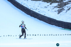 Lovro Kos (SLO); Vierschanzentournee - GaPa; Neujahrsskispringen 01.01.22; Foto: Konstanze Schneider