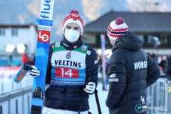 Marius Lindvik (NOR); Vierschanzentournee - GaPa; Neujahrsskispringen 01.01.22; Foto: Konstanze Schneider
