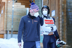 Severin Freund und Justin Lisso (GER); Titisee-Neustadt - Einzelwettbewerb 22.01.22; Foto: Konstanze Schneider