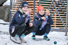 Pauline Hessler und Katharina Althaus (GER); Willingen - Damen Einzel 30.01.22; Foto: Dominik Formela