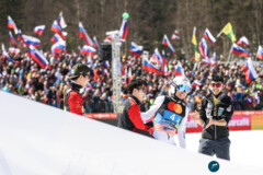 Keiichi Sato, Junshiro Kobayashi, Daiki Ito, Naoki Nakamura (JPN); Skifliegen Planica 26.03.22; Foto: Konstanze Schneider